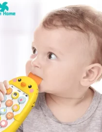 ⁦لهاية أطفال على شكل هاتف تصدر العديد من الأصوات⁩ - الصورة ⁦2⁩