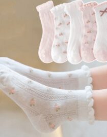 ⁦طقم جوارب قطنيه مكون من 5 ازواج جديدة⁩ - الصورة ⁦4⁩