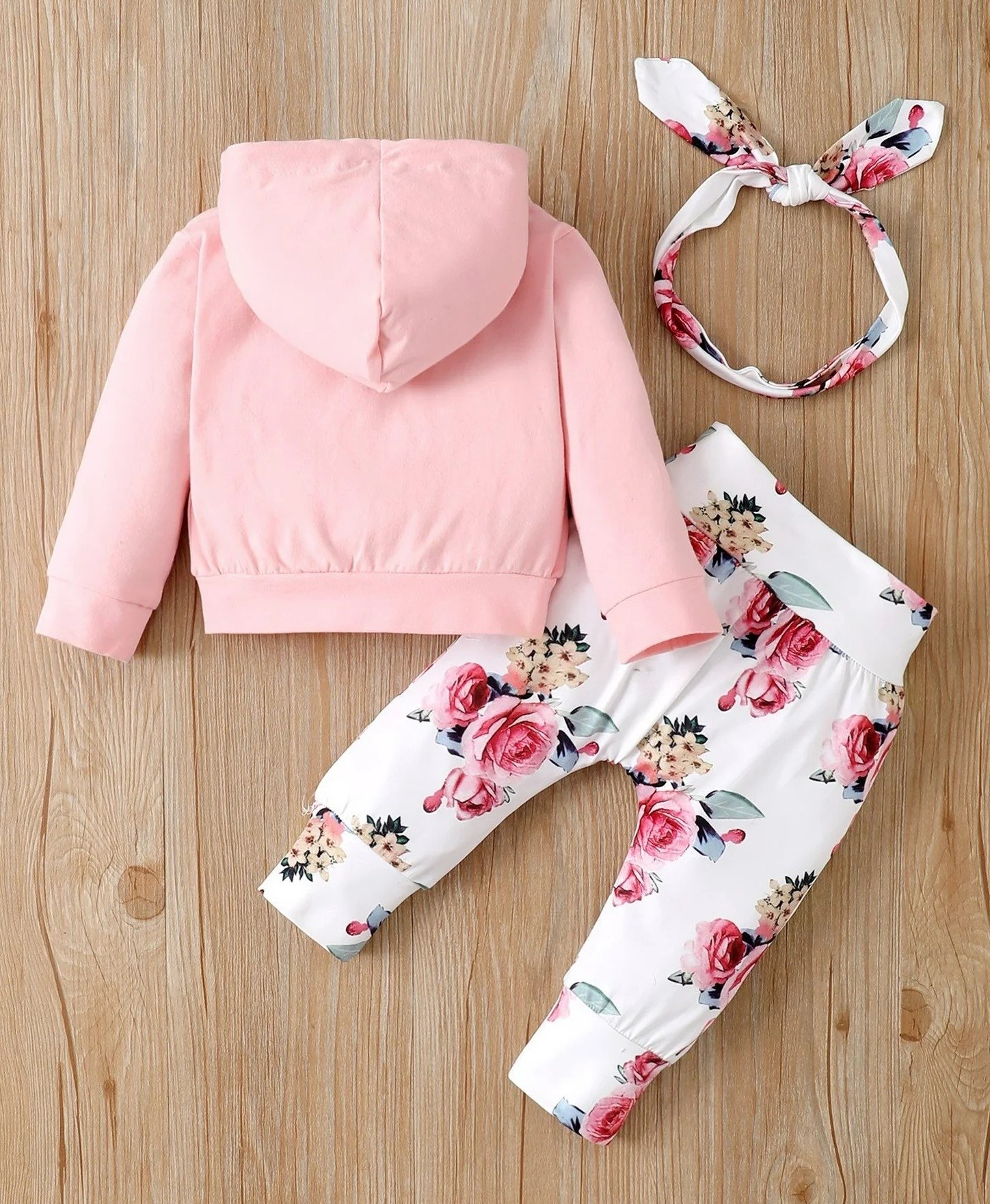 طقم بناتي جميل مكون من 3 - الصورة 3