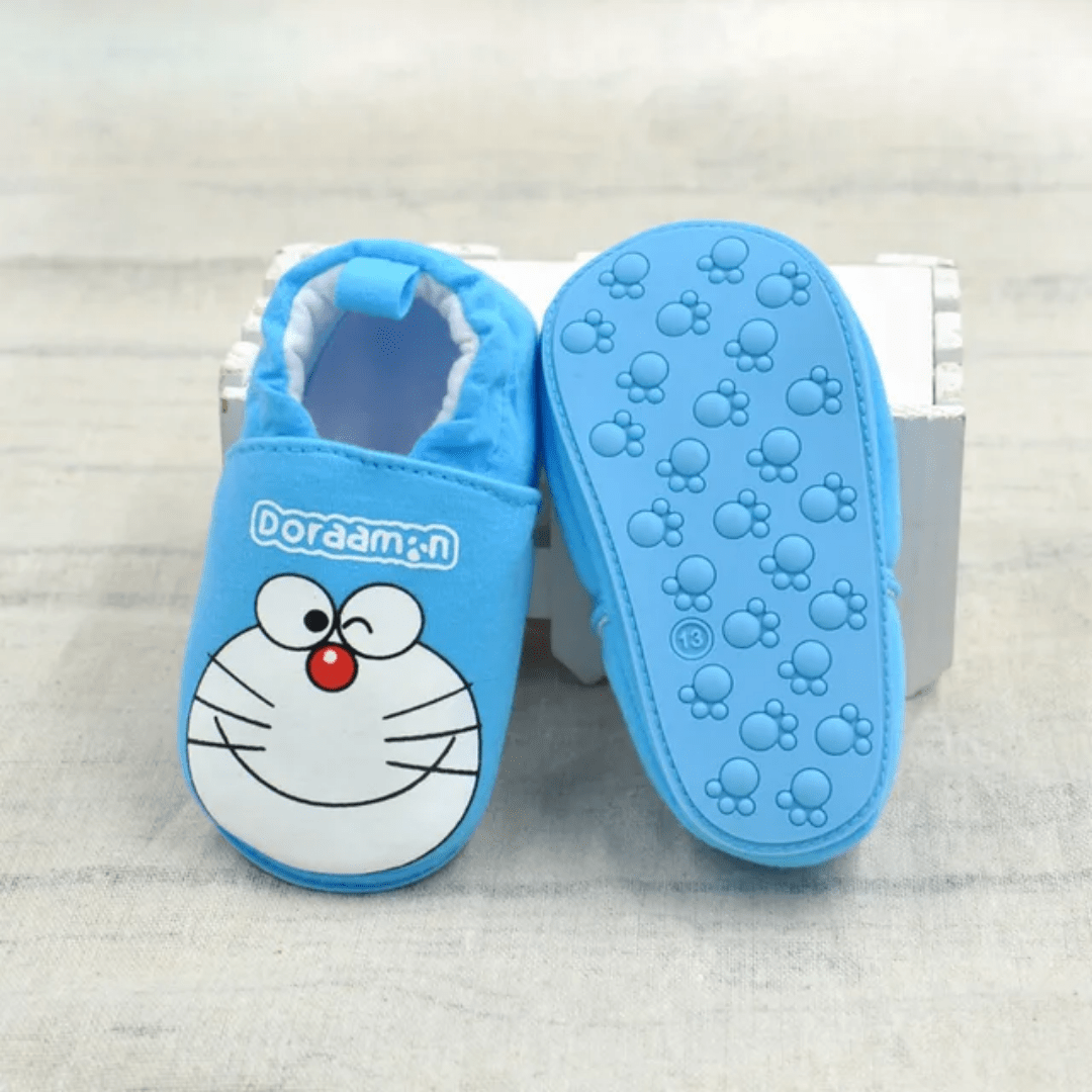 حذاء مواليد بنعل ناعم بنمط رسوم كرتونية - الصورة 2