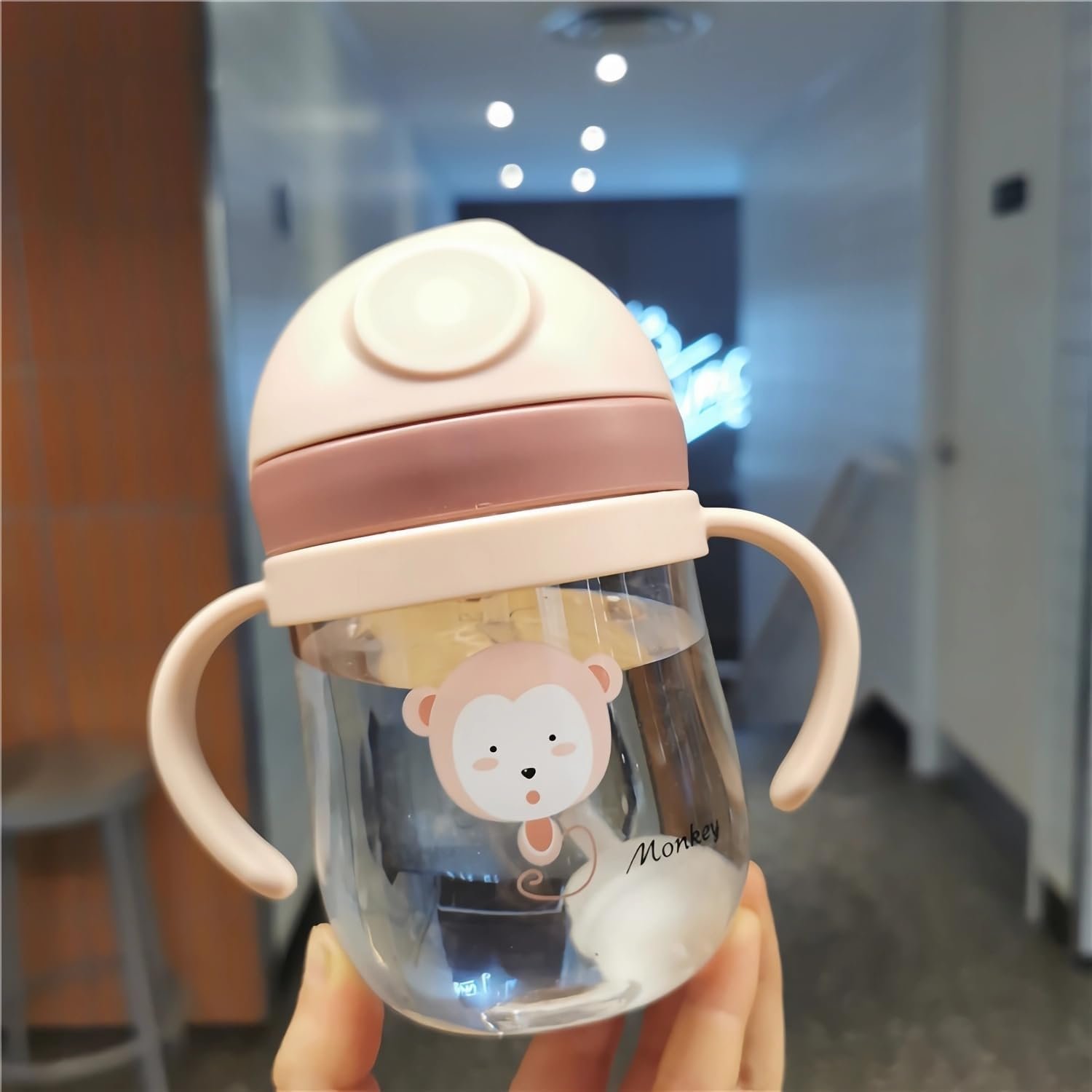 اكواب مصاصة مضادة للانسكاب للأطفال الصغار بسعة 250 مل - الصورة 3