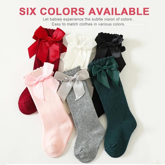 جوارب طويلة حتى الركبة بالوان مختلفة - الصورة 6