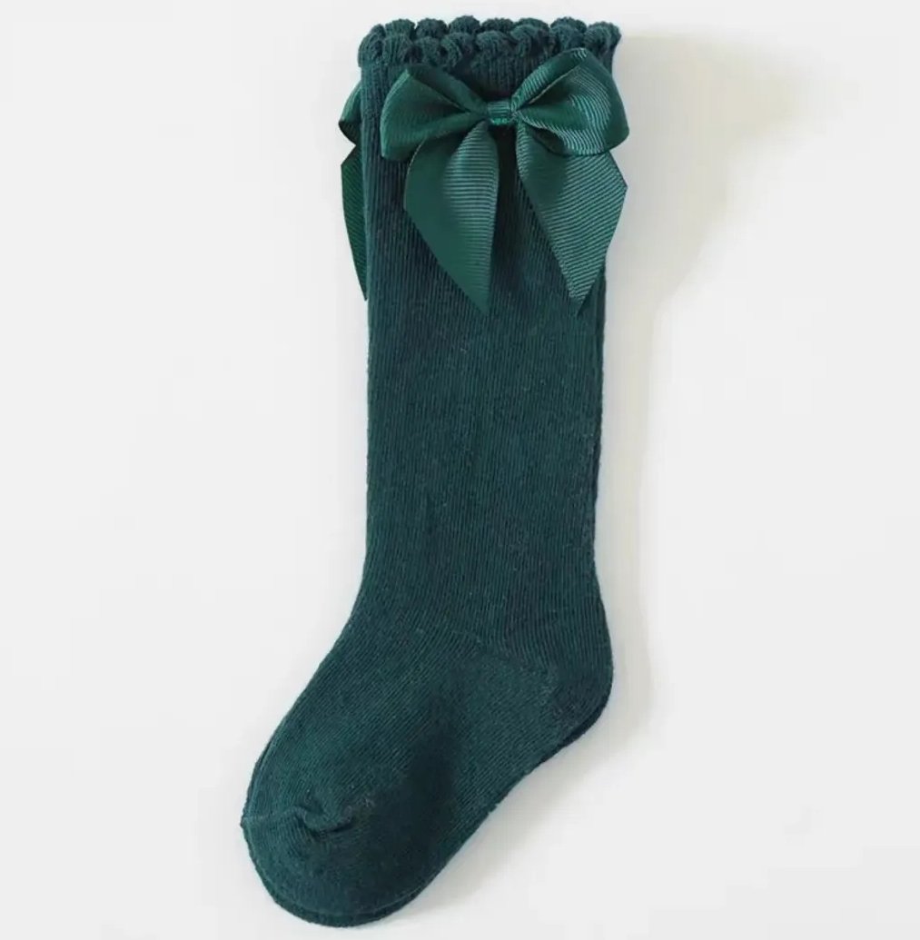 جوارب طويلة حتى الركبة بالوان مختلفة - الصورة 11