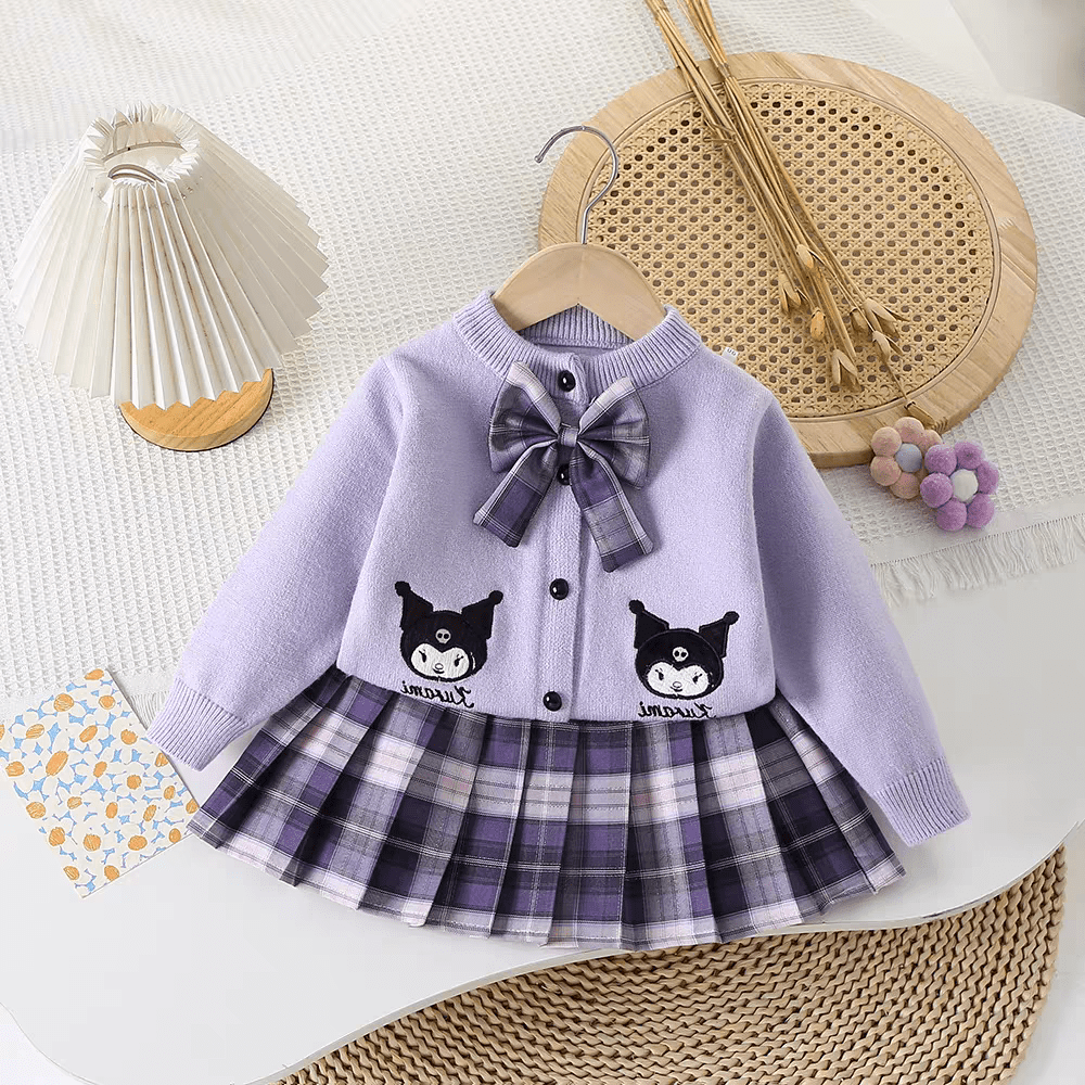 طقم بناتي راقي من احدث صيحات الموضة - الصورة 2