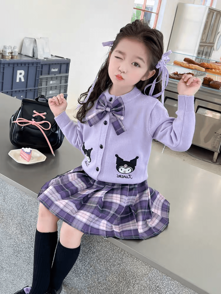 طقم بناتي راقي من احدث صيحات الموضة - الصورة 5