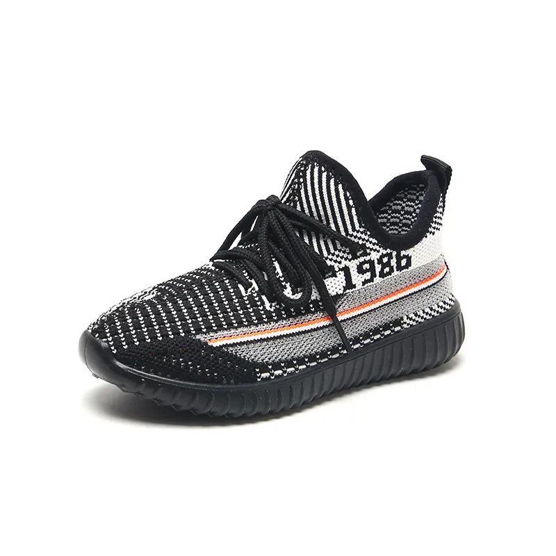 حذاء سبورت ولادي أنيق برباط أمامي سترتش - الصورة 2