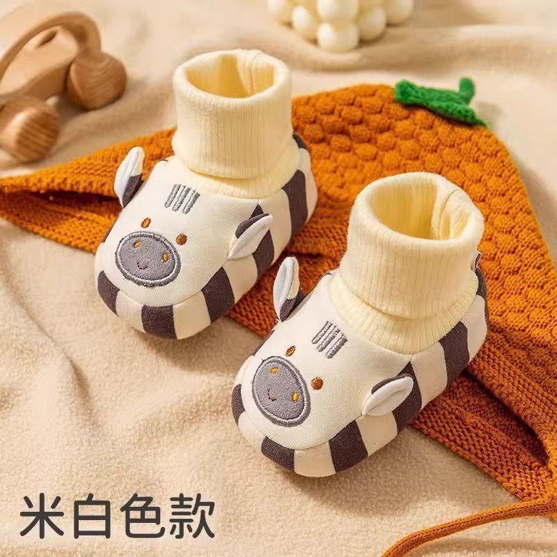 جوارب شتوية بأشكال لطيفة للأولاد والبنات الرضع - الصورة 4