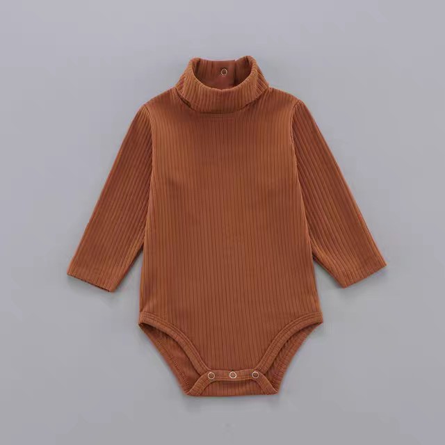 بربتوزات قطنية بأكمام طويلة مع ياقة - الصورة 4