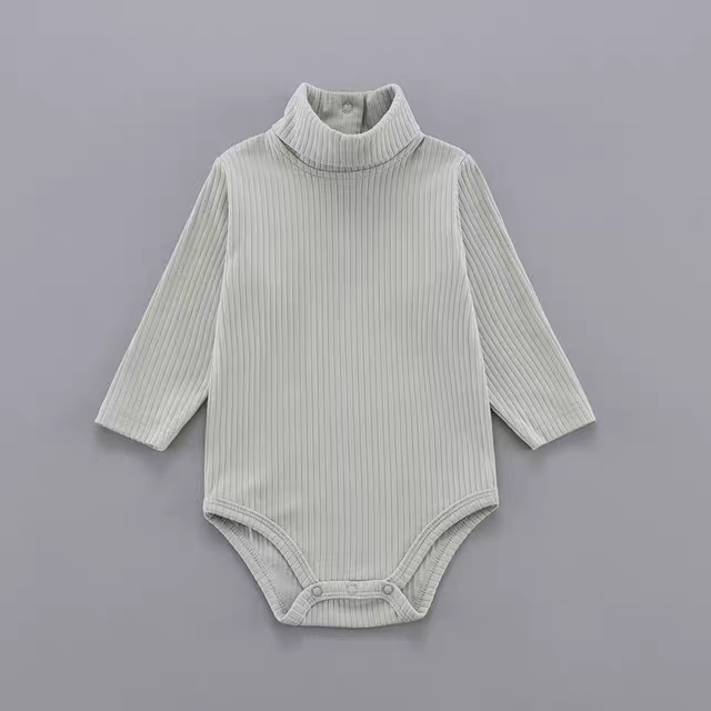 بربتوزات قطنية بأكمام طويلة مع ياقة - الصورة 6